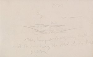 El cuaderno de bocetos del canal de Joseph Mallord William Turner